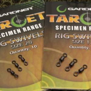 Gardner Target Rig Swivels (Wirbel) Size 12