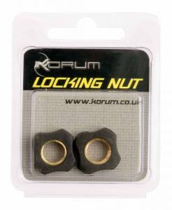 Korum Locking Nut Die einfache Lösung um Rutenablagen und Buzzer Bars in der gewünschten Position festzuhalten Inhalt 2St.