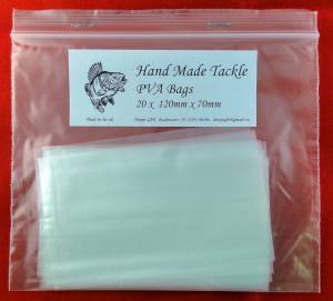 PVA Bags - 20 Bag Pack - 120mm x 70mm