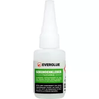 Everglue Sekundenkleber Cyanacrylat hochviskos extra lange lagerfähig 20g Dosierflasche